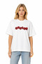 Unisex Women's Men's Manifesto Manifesto Cube Front Printed Oversize Thick Fabric Relaxed Fit T-Shirt