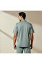 Men Half Zip Polo T-shirt - 3