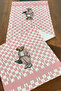 40X140Cm Woven Stain Resistant Printed Thai Feather Fabric Table Cloth Decorative Runner Washable - 4