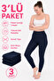 |   Women's Soft Winter Thermal Tights 3-Piece Super Pack Navy Blue (3 Pcs) - 7