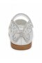 Girl's Shiny Bow Detailed Velcro Orthopedic Ballerinas - 6
