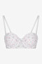 Women Pop Up White Strapless Wired Padded Bra