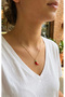 Brass Gold Color Red Capybara Pepper Model Women's Necklace - 2