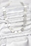 Square Plate Model Silver Color Women's Necklace - 2