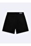 Lızzıe Regular High Waist Black Jean Shorts - 2