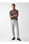Lcw vision plum polo neck men's t-shirt - 3