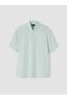 Özmarka New Season Green Regular Fit Men's Shirt - 5