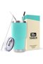 30oz Vacuum Insulated Stainless Steel Tumbler with Lid – Double Wall Travel Mug, Spill Resistant Thermal Coffee Cup with Straw Friendly Lid for Hot & Cold Drinks - 2