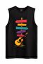 Campfire Chords Sleeveless Tank Top
