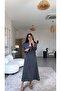 Anthracite Tensel Premium Shirt Dress Set - 5