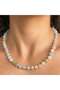 Morganite Beaded Necklace for Women & Men – Natural Gemstone Bead Jewelry – Healing Crystal Necklace – Adjustable Chain Gift - 3