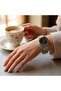 Laser Unique Collection Stainless Steel Unisex Watch - 3