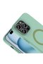 iPhone 14 Pro Max Case Pastel Color Magsafe Camera Raised Silicone Tkng - 2