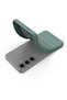 Galaxy S24 Fe Case Camera Protected Flexible Silicone with Finger Strip Tkng - 2