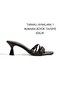 Double Crossed Slippers with 5cm Heels Goblet Shoes New Season - 3