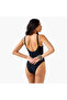 Women Textured Ring Detail Swimsuit - 5