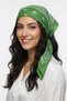Unisex Green Shawl Patterned Scarf |   Daily Hair Accessory, Neck Gaiter, and Outdoor Bandana - 6