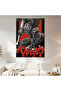 Guts – Berserk Wall Covering Wall Tapestry First Quality Satin Fabric Poster - 2