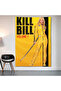 Kill Bill Vol. 1 Wall Covering Wall Tapestry First Quality Satin Fabric Poster