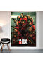La Casa De Papel (Money Heist) Wall Covering Wall Tapestry First Quality Satin Fabric Poster
