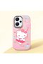 Redmi Note 13 Pro Plus 5g Compatible Case with Camera Protector Pink Silicone Couple Phone Case with Kitty Pattern