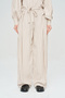 Women's Striped Patterned Tie-Waist Palazzo Trousers