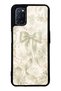 Oppo A52 Ivory Pearl Bow Design Glossy Phone Case