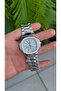 Marevon White 42 mm White Dial Steel Band Men's Quartz Wristwatch with Calendar - 4