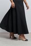 Emily Ten Matte Black Toe Detailed Closed Back Thick Heeled Women's Shoes - 7