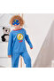 Heros Bag and Masked Boy's Pajama Set Dark Blue 4-7 Years - 3