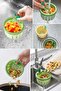 ®   Push-Down Cactus Kitchen Sink Strainer – Drain Filter for Vegetable Scraps and Food Remains - 2