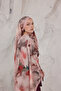 Sunshine Series Patterned Cotton Soft Shawl Women's Colorful Shawl - 5