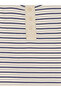 Lcwaikiki Basic Navy Blue U-Neck Striped Women's Undershirt - 2