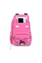 Ultra Luxury Embroidered Water-Resistant Pink Girls' Primary School Bag Thermal Lunch and Pen Holder - 4