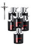 6 قطع عطر ديفندر الأسود 100 مل
