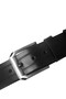 Black 100% Genuine Leather Men's Sports Belt – Easy-To-Shorten Original Leather Belt 2602684 - 3