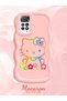 Redmi Note 11 Pro 5g Compatible Case Camera Protector Pink Silicone Couple Phone Case Kitty Pattern - 2