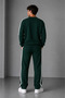 Men's Circular Neck Striped Track Suit - 2
