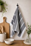 3-Pack Kitchen Cloth 40X60 cm 100% Cotton 240 Gsm Jacquard Kitchen Cloth High Water Absorbent Drying Cloth Premium Kitchen Cleaning Cloth - 5