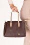 Women's Small Evening Dress Handbag Shb.2189 Brown - 3