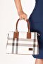 Women's Daily Stylish Handbag Sp.1000 Beige Plaid - 5