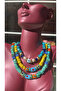 Milena Istanbul Bodrum Beaded Design Necklace - 3