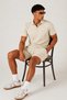 Men's 100% Cotton Polo Collar T-Shirt and Shorts Set – Slim Fit Summer 2-Piece Combination - 3