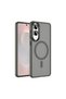 Galaxy S25 Edge Case Magsafe Supported Camera Raised Silicone Matte Anti-Fingerprint Brsa - 6