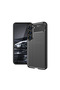 Galaxy S23 Plus Case Carbon Look Silicone with Camera Protection Ultimate Protection Vrdr - 2
