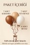 Caramel Skin Color White Balloon Set 20-Piece 11 Inch Birthday Engagement Promise Baby Shower Party Decoration Balloons Decor - 3