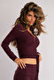 Seamless Sportswear Fabric Tied Bolero - 6