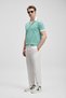 111040248 Landon Smart Polo Collar T-Shirt Men's T-Shirt Green - 4