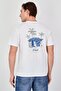 Men 2 Pcs Crew Neck Short Sleeve Graphic Print T-Shirt, Multicolor - 3