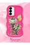 Samsung Galaxy A36 5g Compatible Case Camera Protector Red Silicone Couple Phone Case Butterfly Pattern - 2